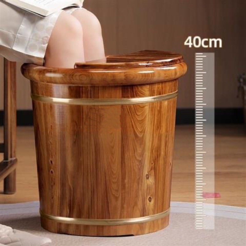 Spa & Wellness Centre Lielupe - Wooden Foot Soaking Bucket, Solid Wood