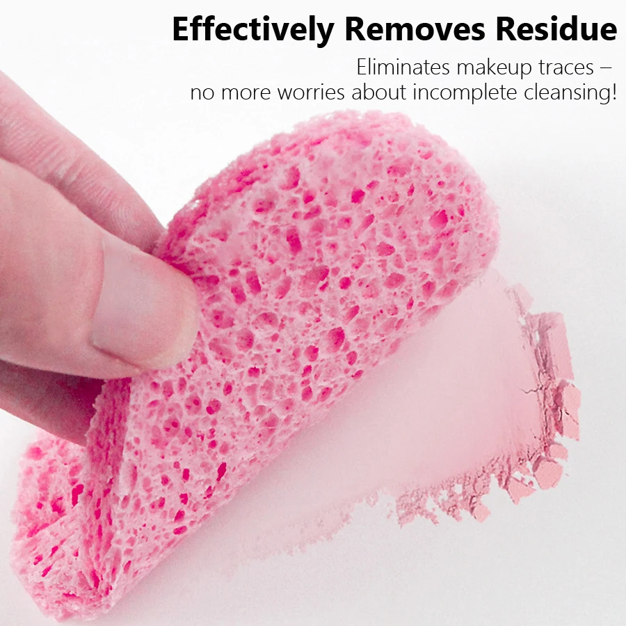 5Pcs Cellulose Face Sponges Co - Spa And Wellness 评论和价格
