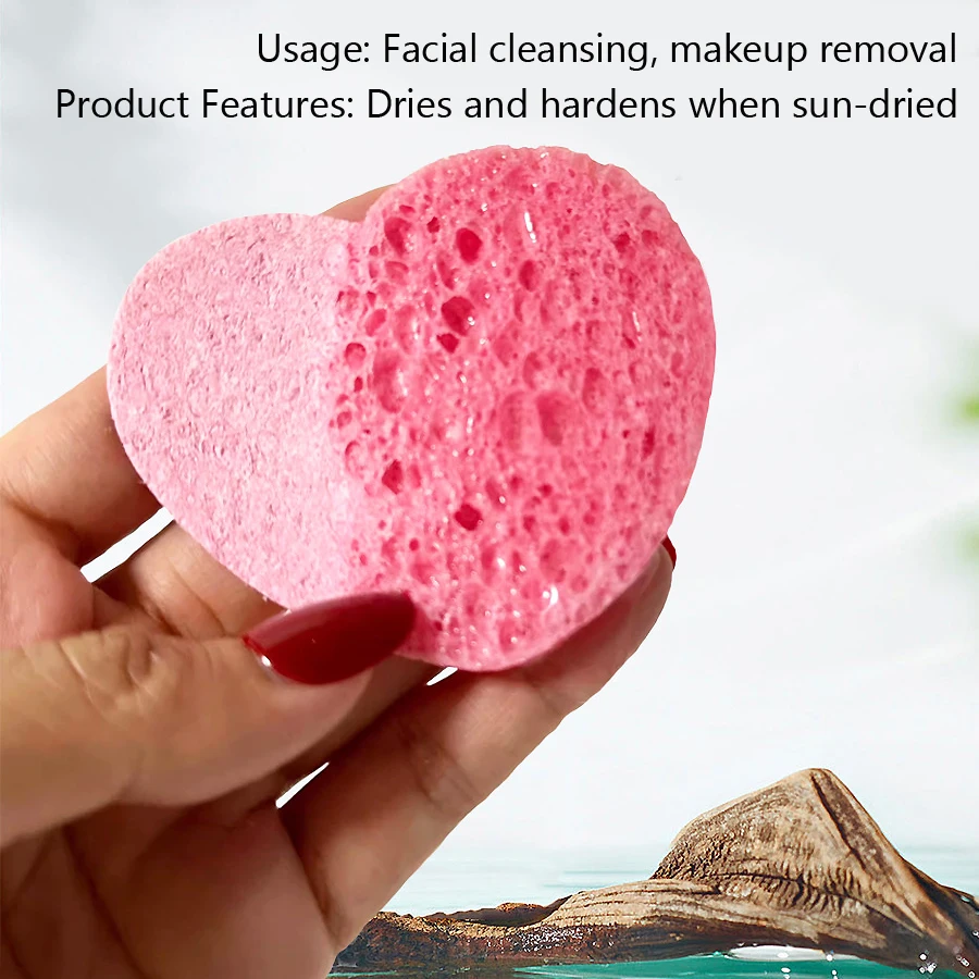 5Pcs Cellulose Face Sponges Co - Spa And Wellness 评论和价格