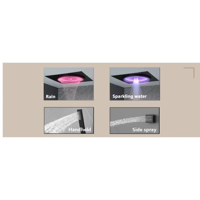 Smart LED Shower Set Bathroom  - Spa & Wellness Centre Lielupe 评论和价格