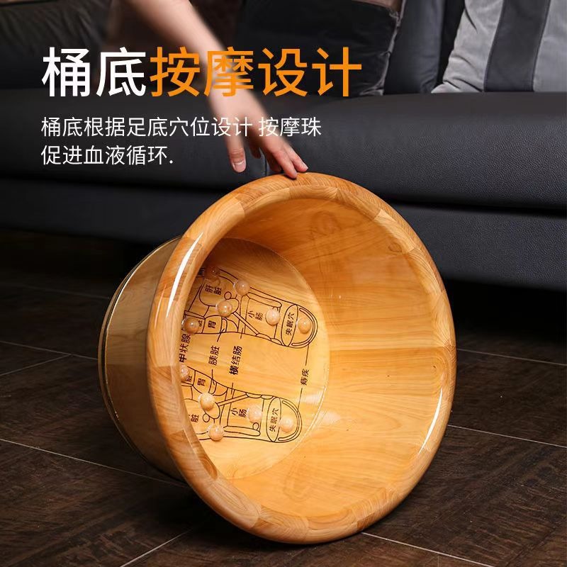 Cedar Wood Foot Soaking Bucket - Spa & Wellness Centre Lielupe 评论和价格