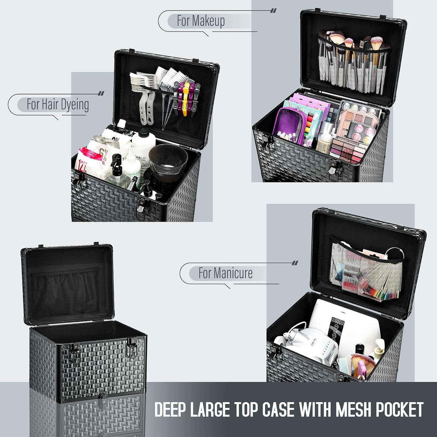 Rolling Salon Cart with 3 Draw - Spa & Wellness Centre Lielupe 评论和价格