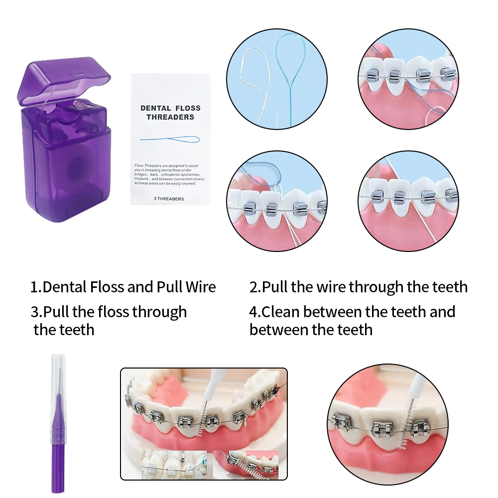 8Pcs/set Orthodontic Dental Ca - Waxing Kit Home 评论和价格