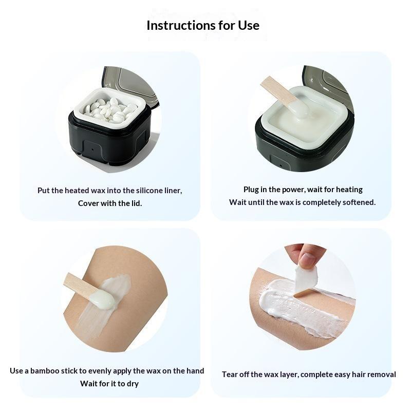 Mini Wax Heater Machine Silico - Waxing Kit Home 评论和价格