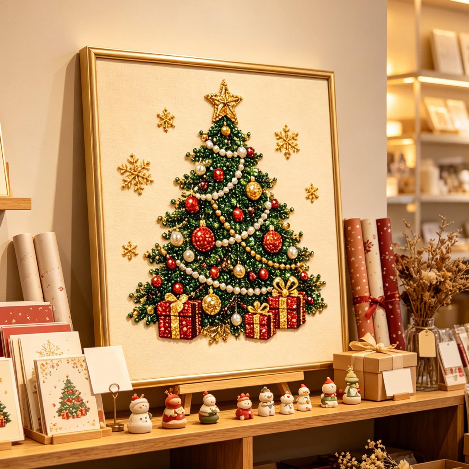 Christmas DIY Pearl Art Painti - Waxing Kit Home 评论和价格