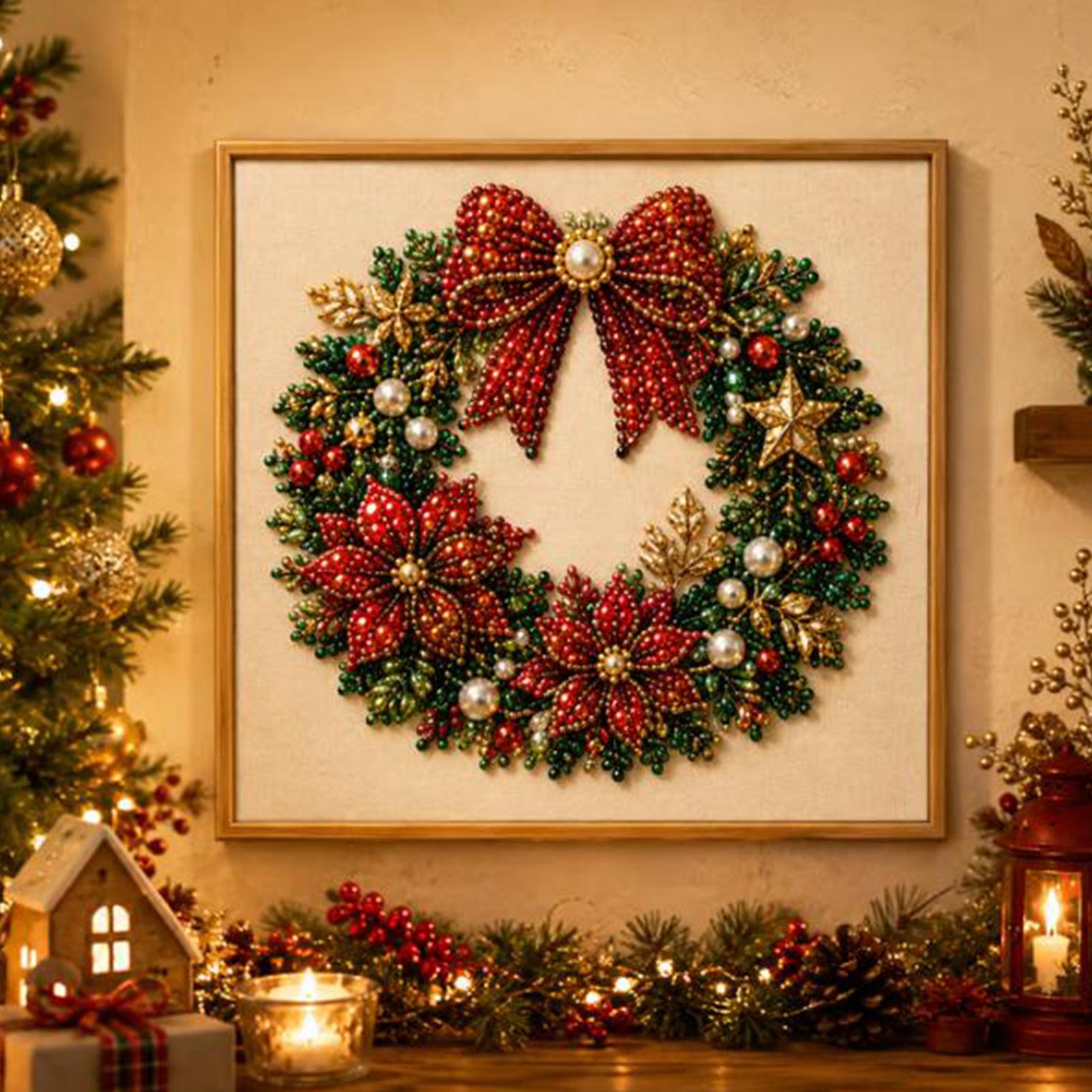 Christmas DIY Pearl Art Painti - Waxing Kit Home 评论和价格