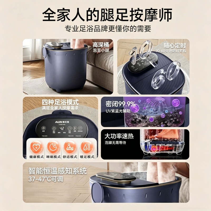 Electric Foot Bath Bucket, Aut - Spa & Wellness Centre Lielupe 评论和价格