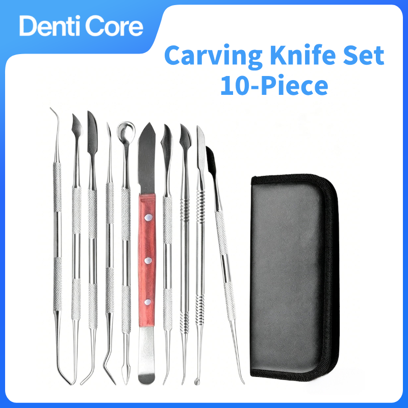 10Pcs Dental Carving And Filli - Waxing Kit Home 评论和价格