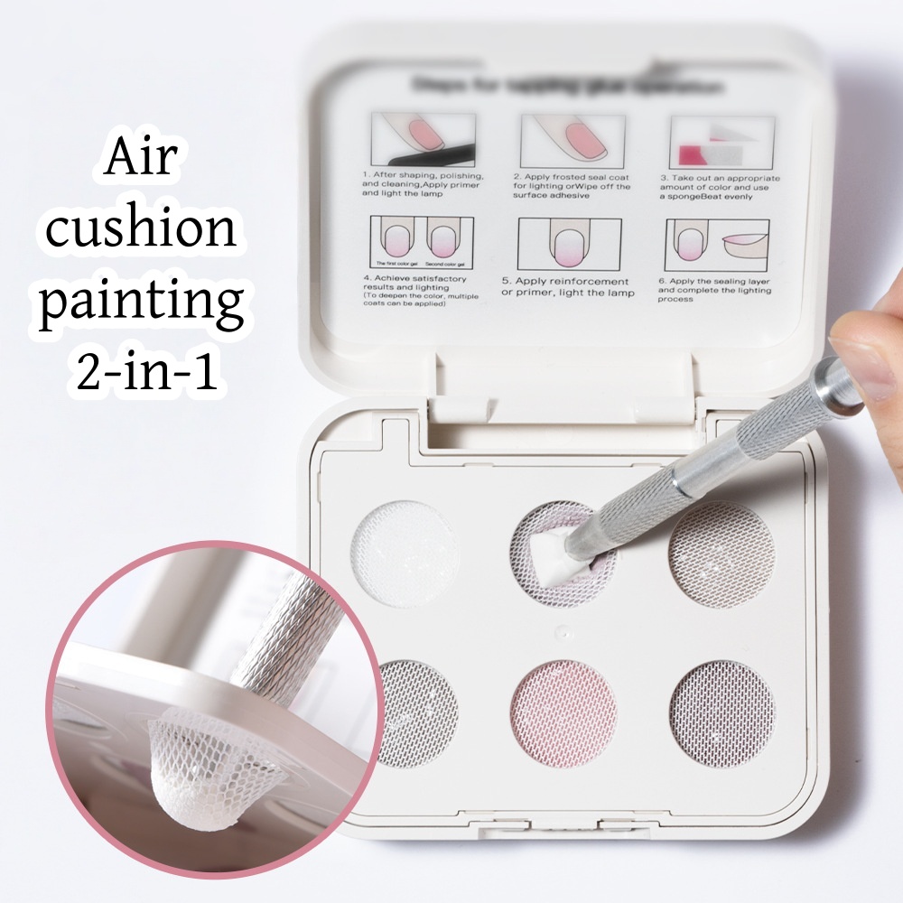 6 Colors Air Cushion Patting G - Waxing Kit Home 评论和价格
