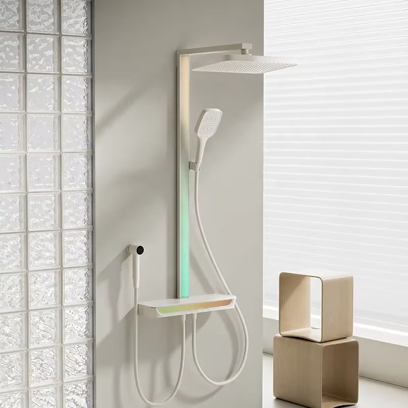 Brass Digital Waterfall Shower - Spa & Wellness Centre Lielupe 评论和价格