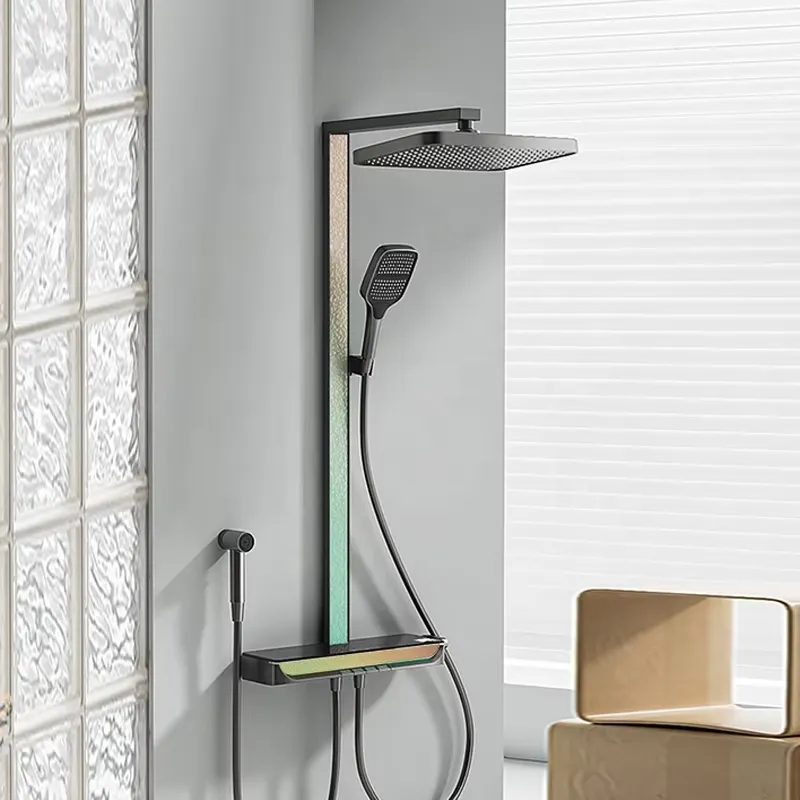 Brass Digital Waterfall Shower - Spa & Wellness Centre Lielupe 评论和价格