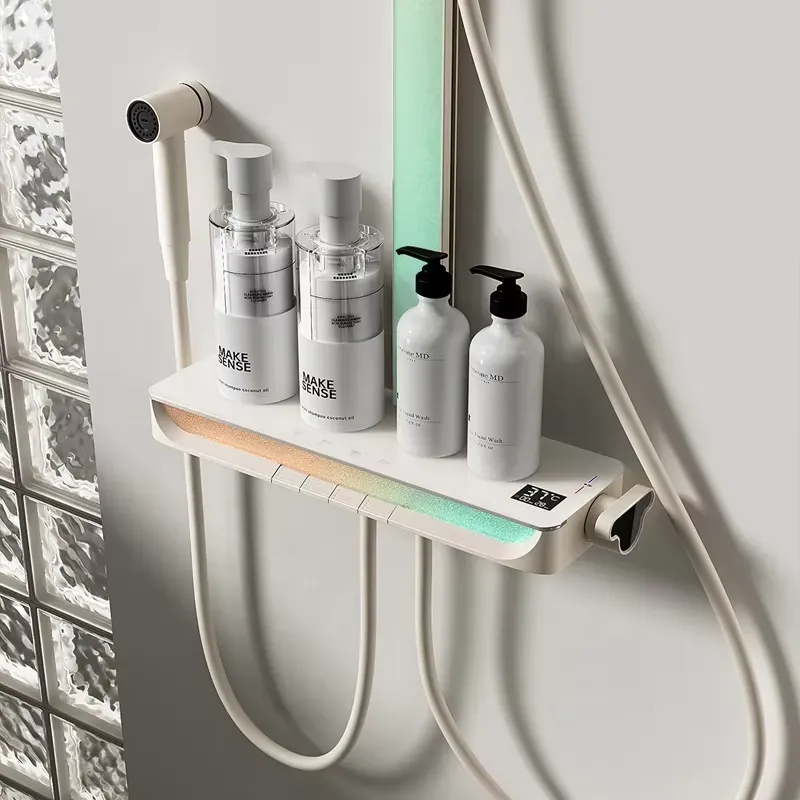 Brass Digital Waterfall Shower - Spa & Wellness Centre Lielupe 评论和价格
