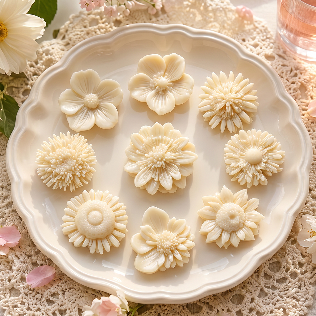Flower Silicone Mold Set for R - Waxing Kit Home 评论和价格