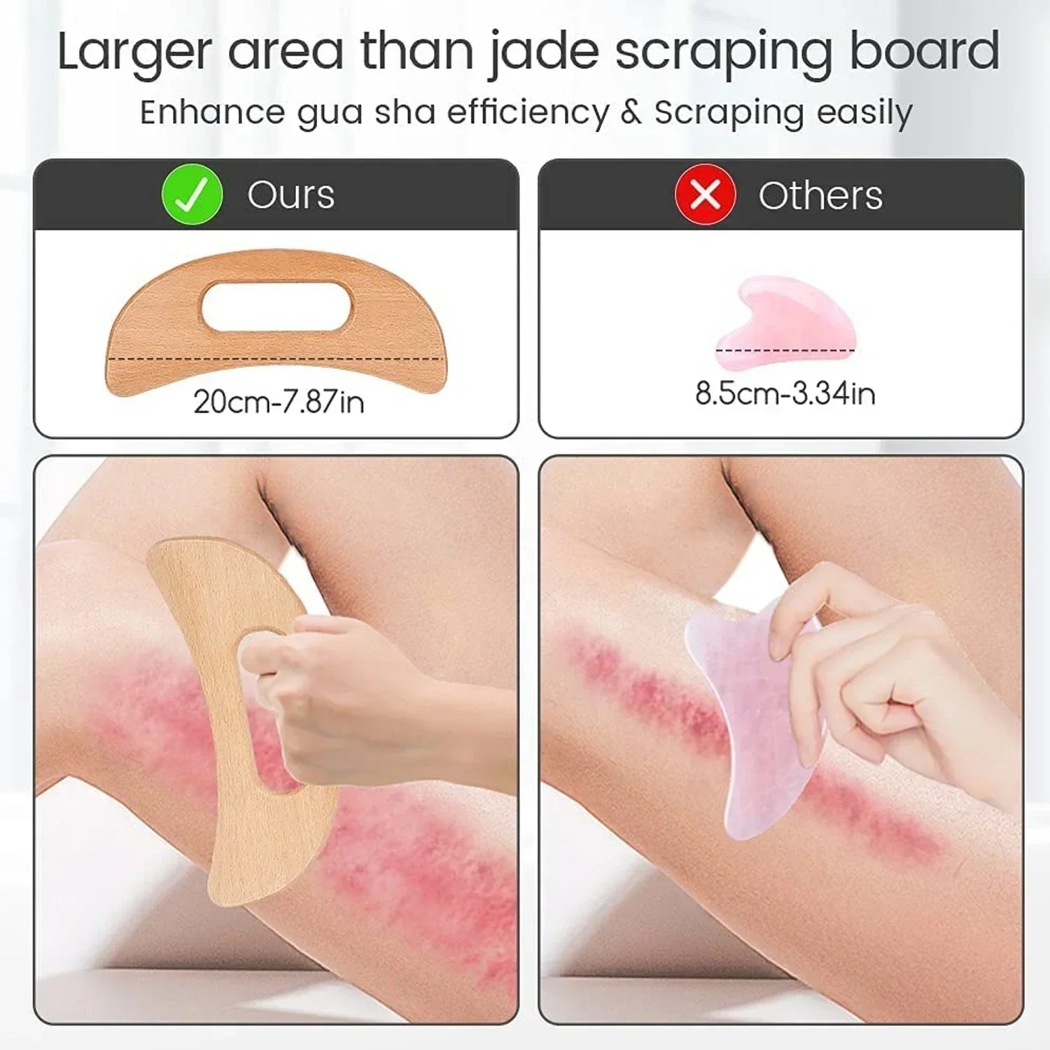 Wooden Gua Sha Tool for Body M - Spa And Wellness 评论和价格