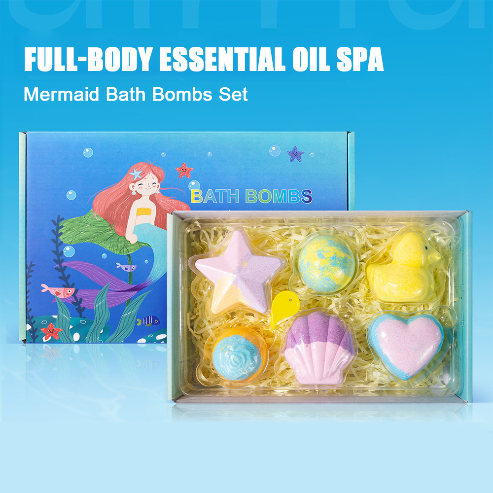 6Pcs Bath Bomb Gift Set for Wo - Spa And Wellness 评论和价格