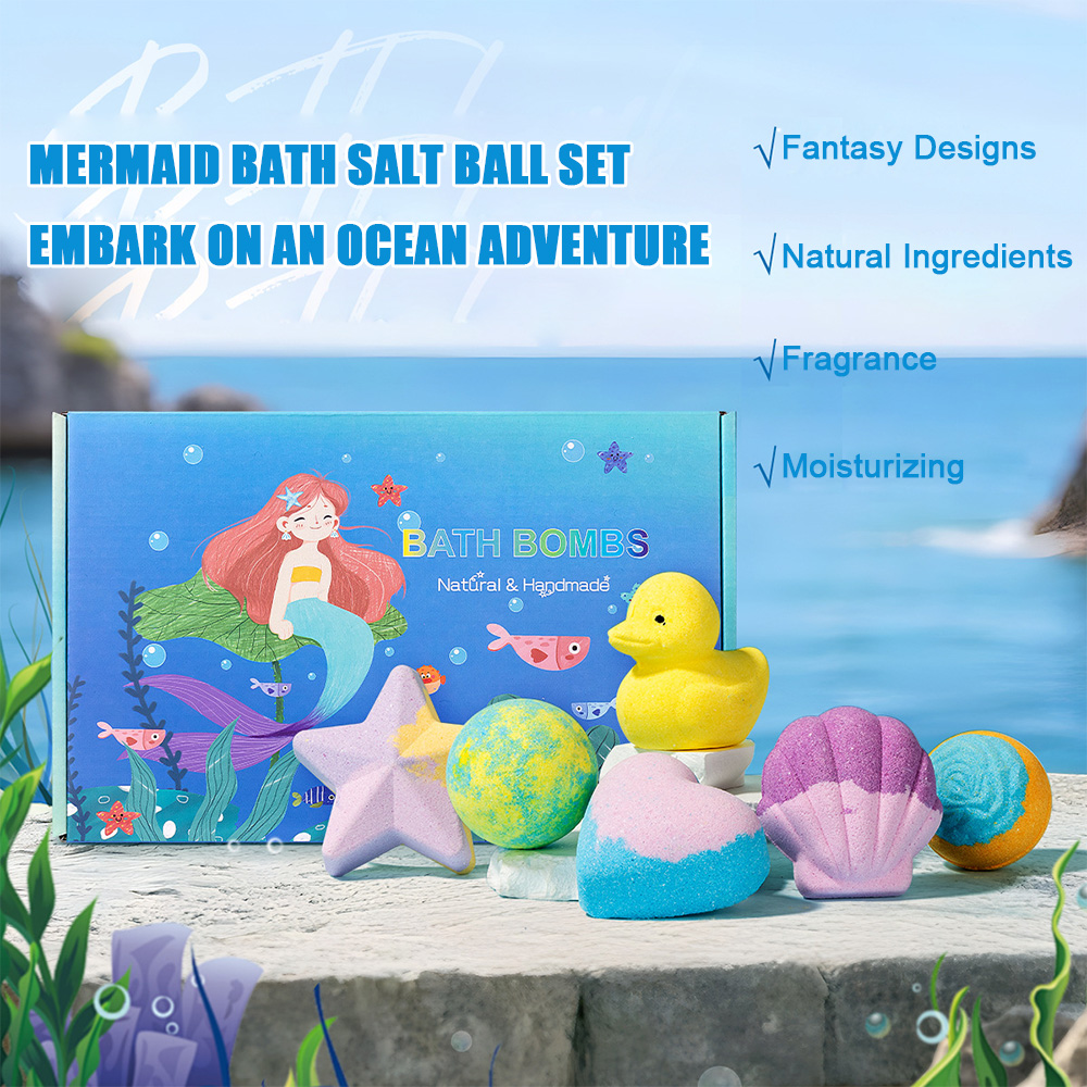 6Pcs Bath Bomb Gift Set for Wo - Spa And Wellness 评论和价格