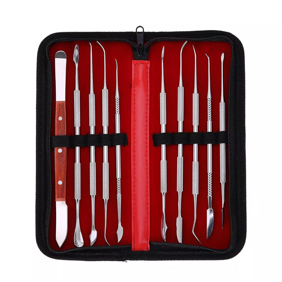 10pcs/Set Dental Spatulas Plas - Waxing Kit Home 评论和价格