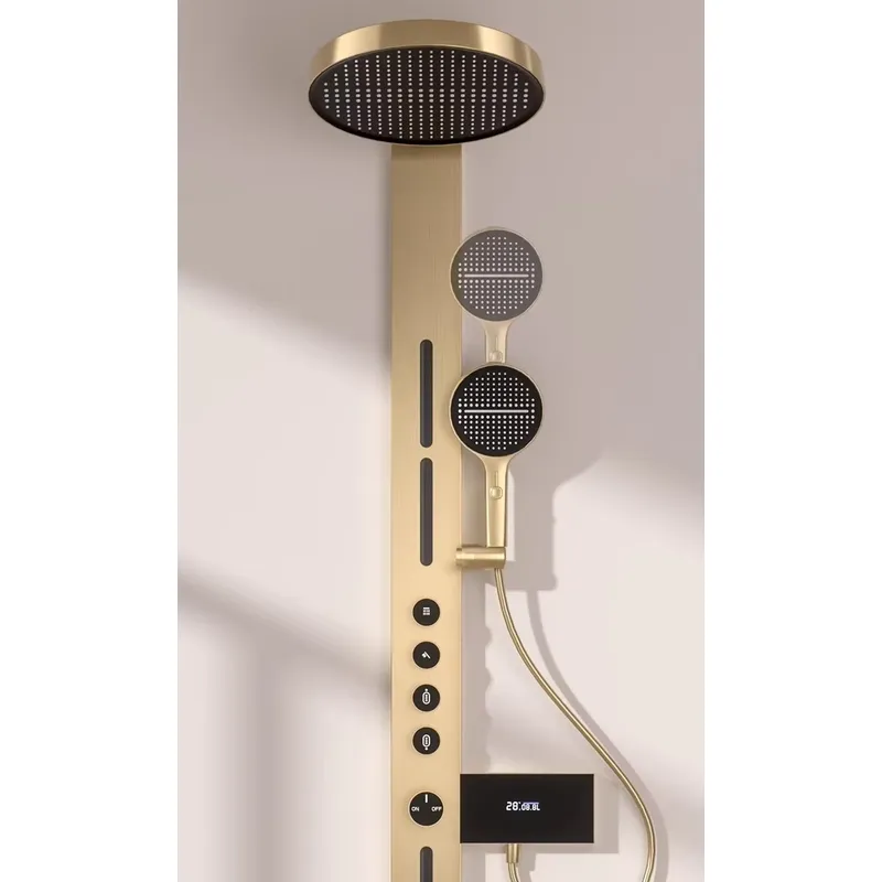 Brass Rainfall Shower Panel Se - Spa & Wellness Centre Lielupe 评论和价格