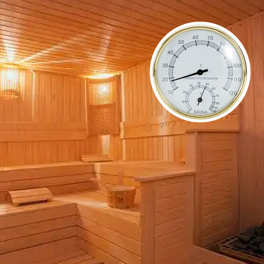 Stainless Steel Sauna Hygromet - Spa And Wellness 评论和价格