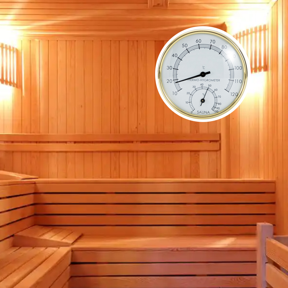 Stainless Steel Sauna Hygromet - Spa And Wellness 评论和价格